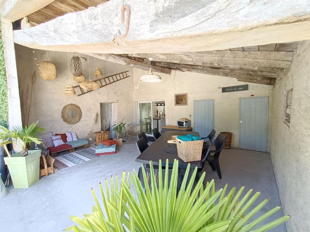 Gite 3 Etoiles Avec Spa, 2 Chambres Le Logis De Pearl Salles-sur-Mer Exterior photo